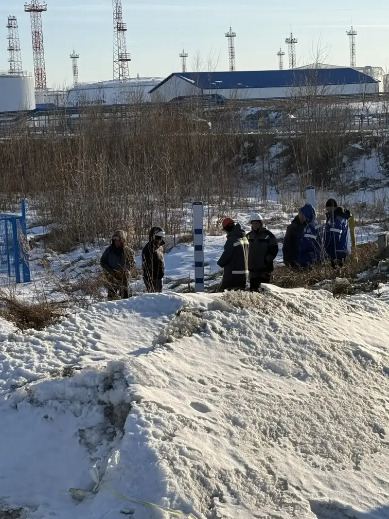 Работы ГНБ зимой